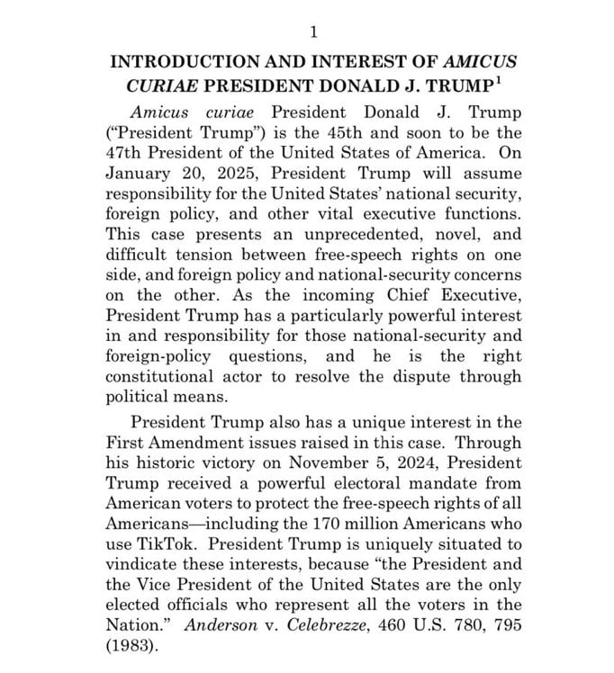 Donald Trump buscará resolver problema con TikTok