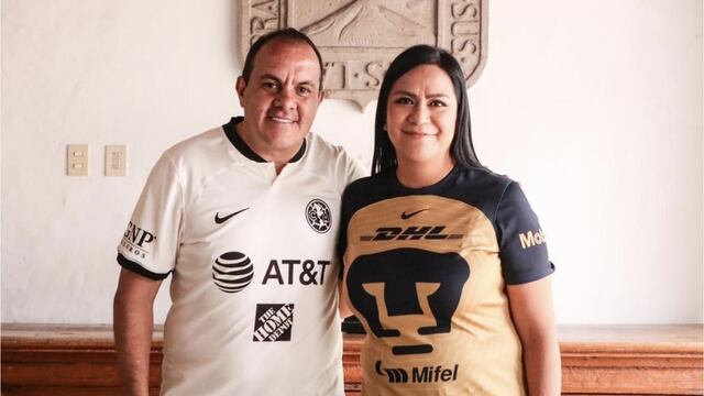 Ariadna Montiel y Cuauhtémoc Blanco apuestan en el clásico América vs. Pumas