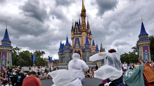 Huracán Miltón provocó inundaciones en Disney World Orlando