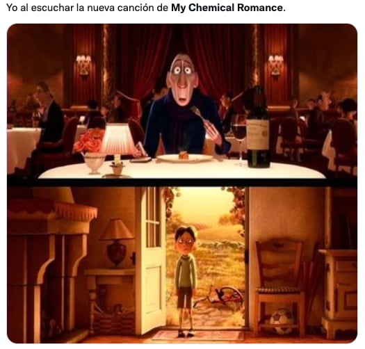 Memes por el regreso de My Chemical Romance