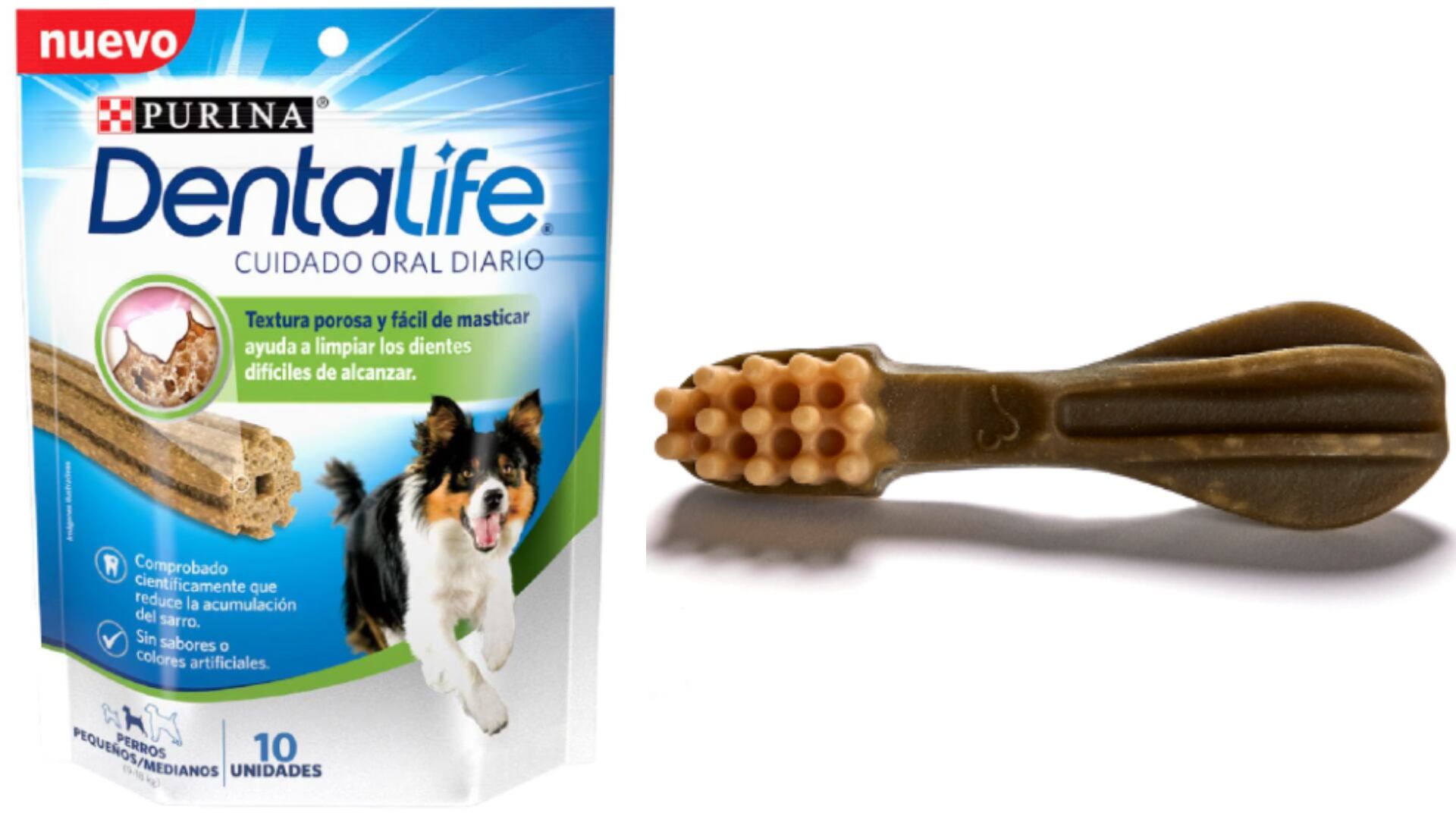 Premios para perro que limpian los dientes
