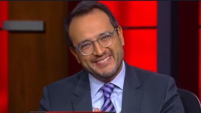 Al periodista de ESPN, Ciro Procuna, se le salió una grosería en pleno programa de Futbol Picante.