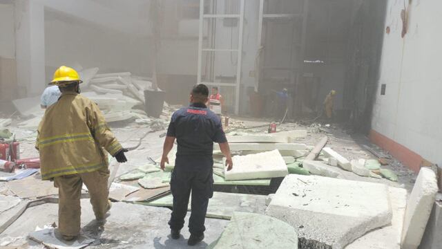 Incendio en Centro de Convenciones Copacabana