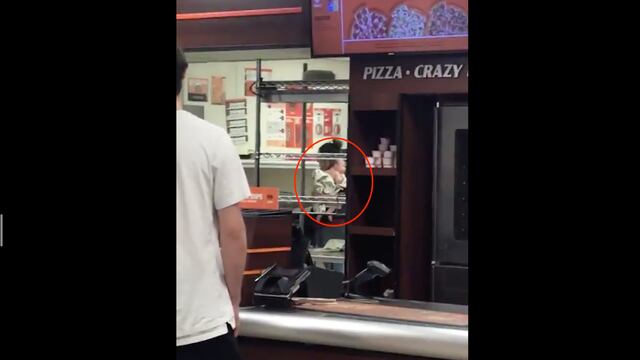 carga bebé pizzeria