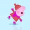 Peppa Pig y George Pig patinan en la nieve: 50 minutos de capítulos en YouTube para ver en español por el Día del Patinador