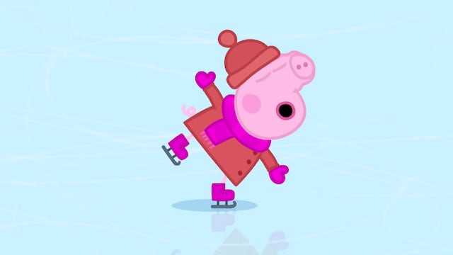 Peppa Pig por el Día del Patinador
