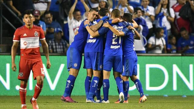 Cruz Azul derrotó 2-0 al Chicago Fire