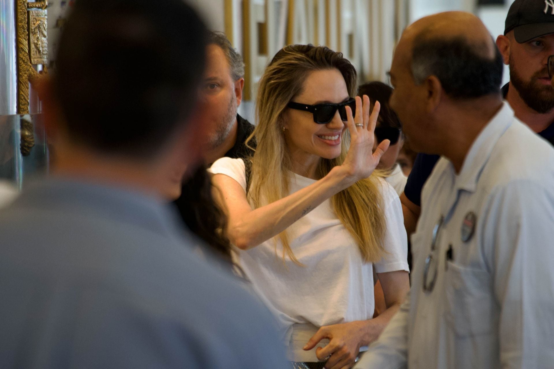 Salma Hayek y Angelina Jolie en Boca del Río, Veracruz