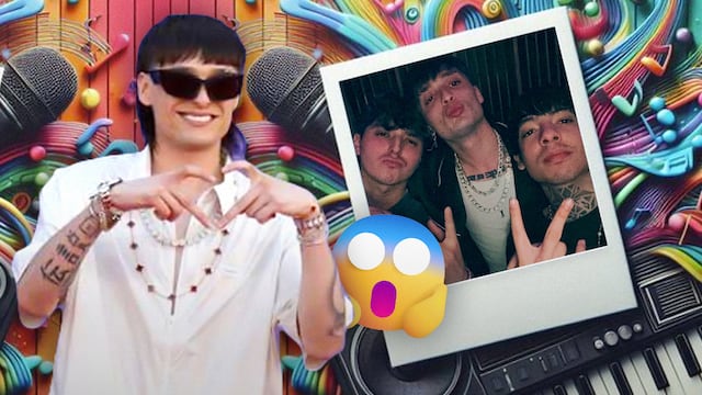 Peso Pluma se reúne con Gabito Ballesteros y Natanael Cano.