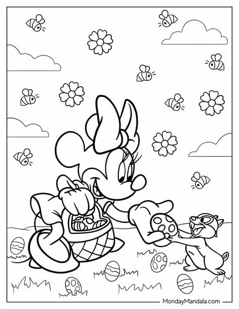 Dibujos de huevos de pascua