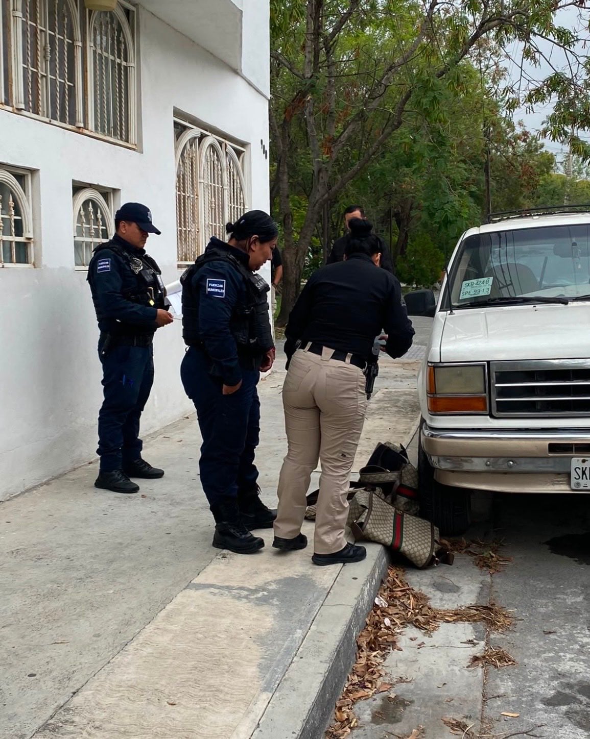 Así encontraron las bolsas de Karely Ruiz tras el violento robo a su casa
