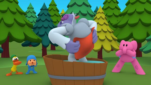 Pocoyó por Día de la Toalla