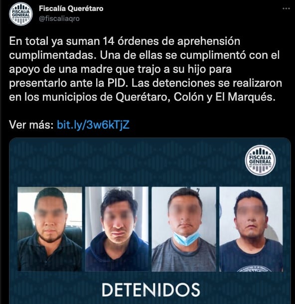 Fiscalía Querétaro informó de 4 detenidos más por la bronca entre Gallos y Atlas