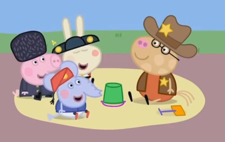 Peppa Pig celebra el Día de los Países
