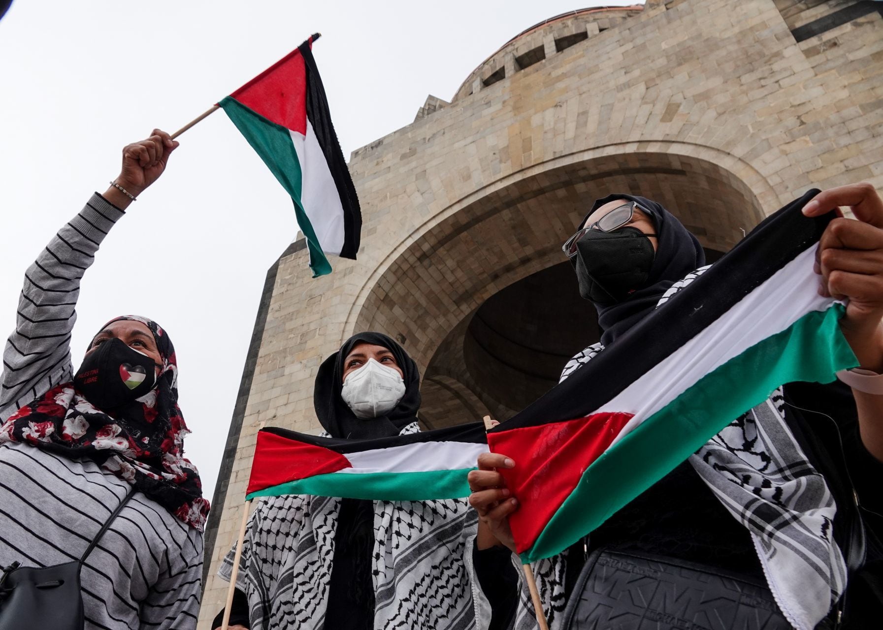 Colectivos en apoyo a Palestina