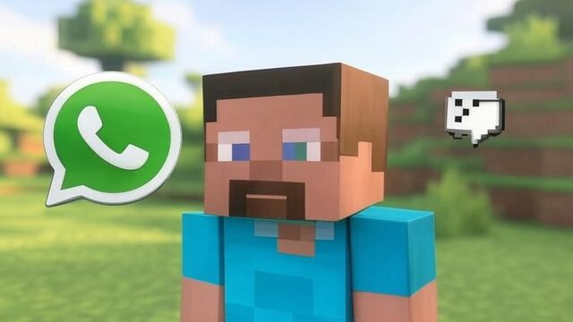 Modo Minecraft en WhatsApp