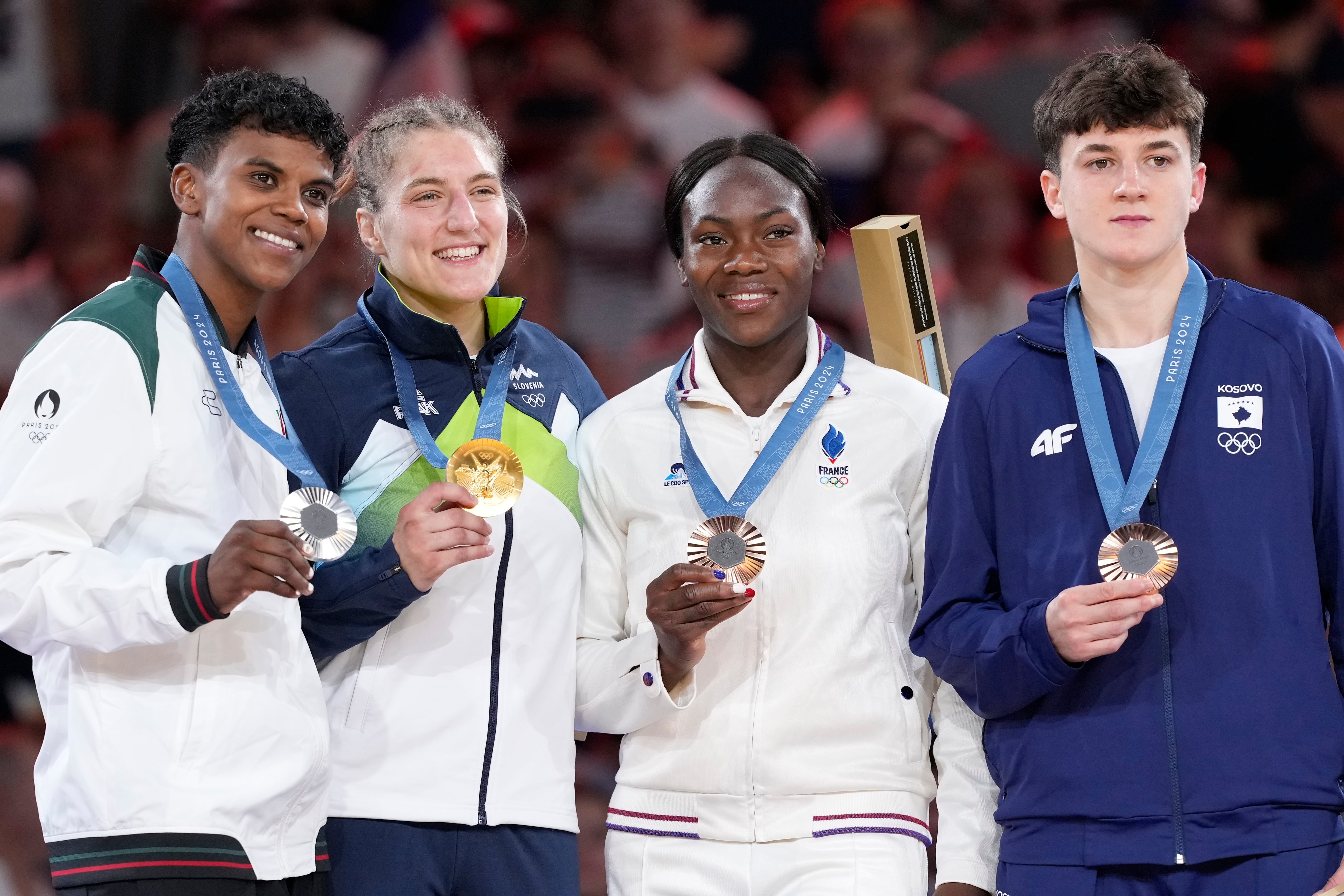Judo entrega cuatro medallas.