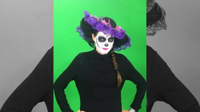 Video: La curiosa calavera de la enmascarada @ivabelle_a dedicada a @EPN