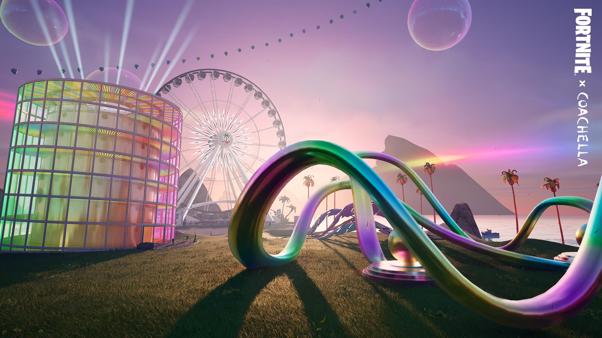 Escenario Fortnite x Coachella