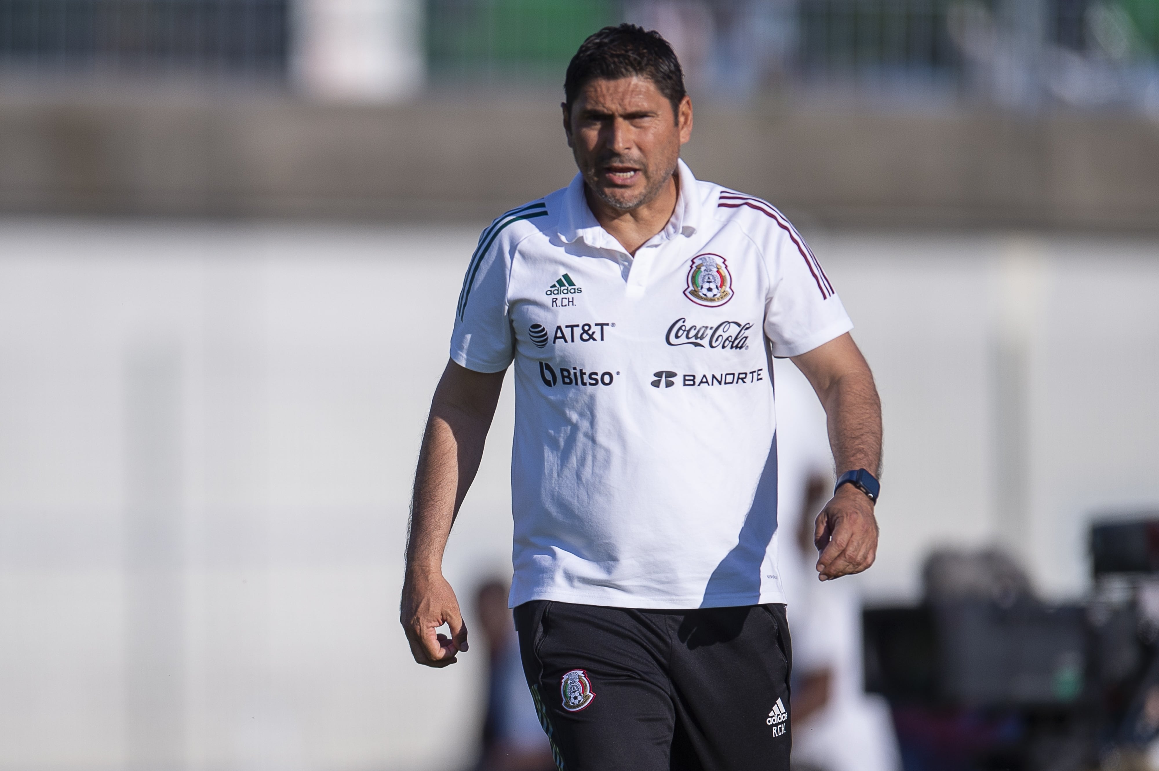 Raúl Chabrand, técnico de la Selección Mexicana.