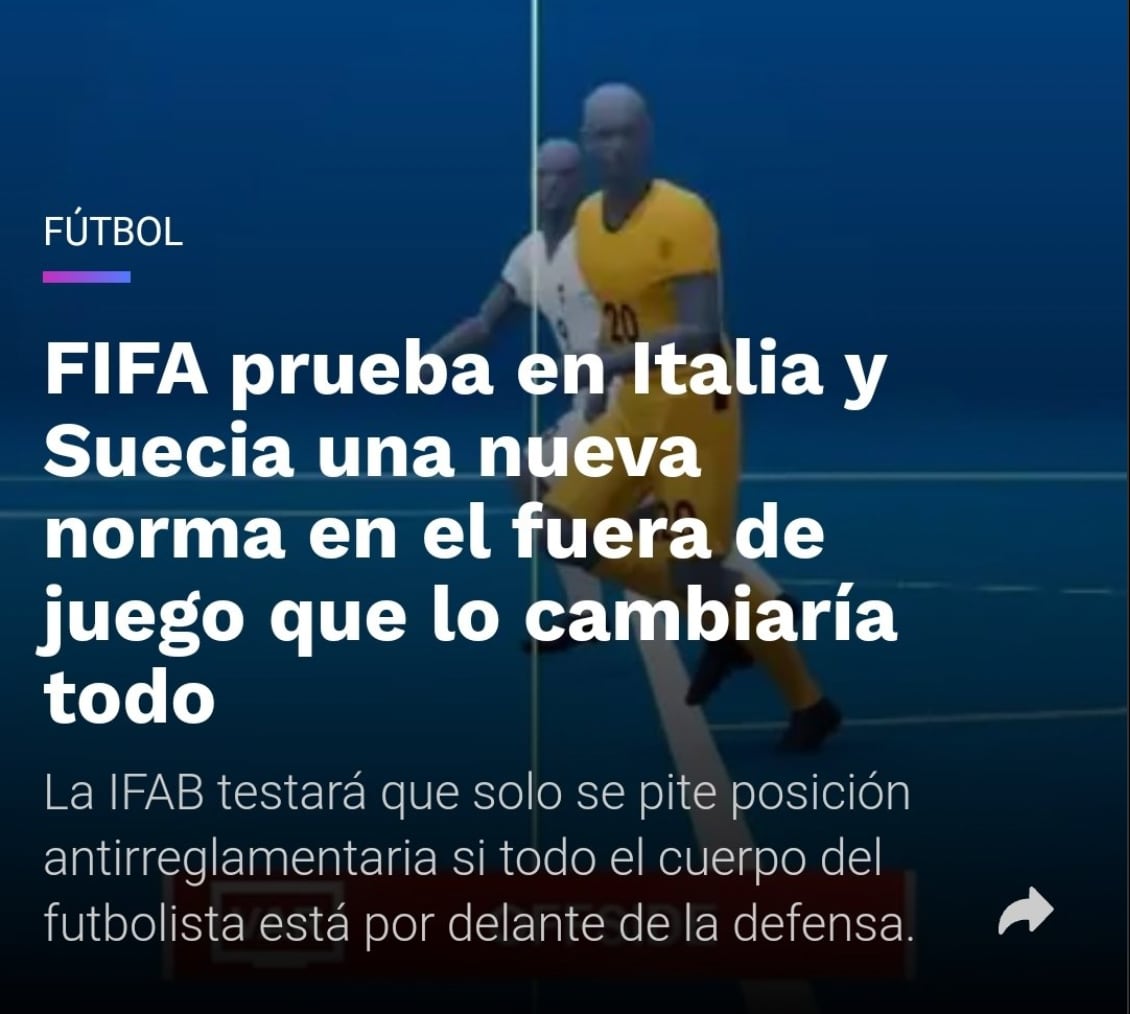 Nueva regla fuera de lugar
