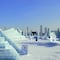 China: Escultura de hielo de la pirámide de Kukulkán causa sensación durante festival