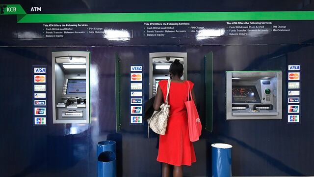 Cajeros automáticos.