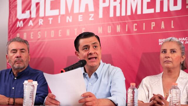 Chema Martínez, candidato a la presidencia municipal de Guadalajara