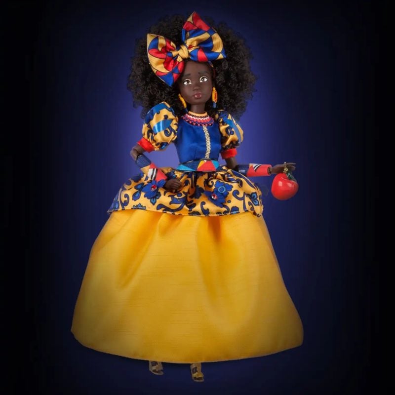 Línea de las nuevas muñecas de las princesas Disney afrodescendientes