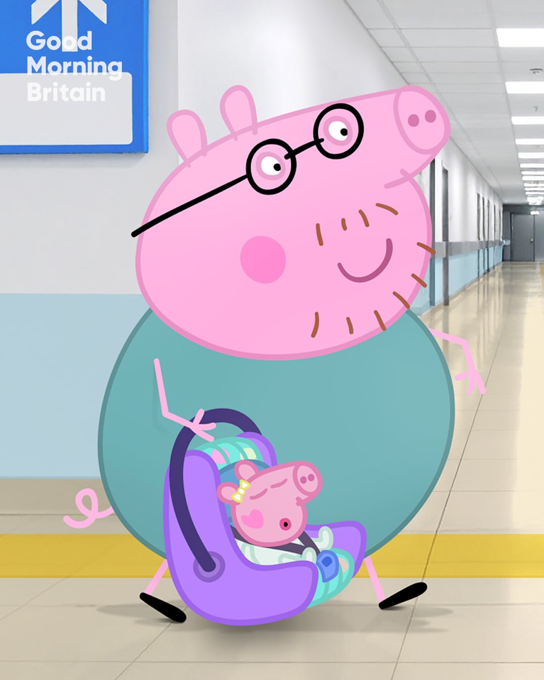 Evie, la nueva hermanita de Peppa Pig y George