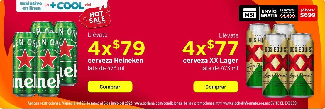 Folleto Soriana Hot Sale 2023: ofertas hasta el 6 de junio