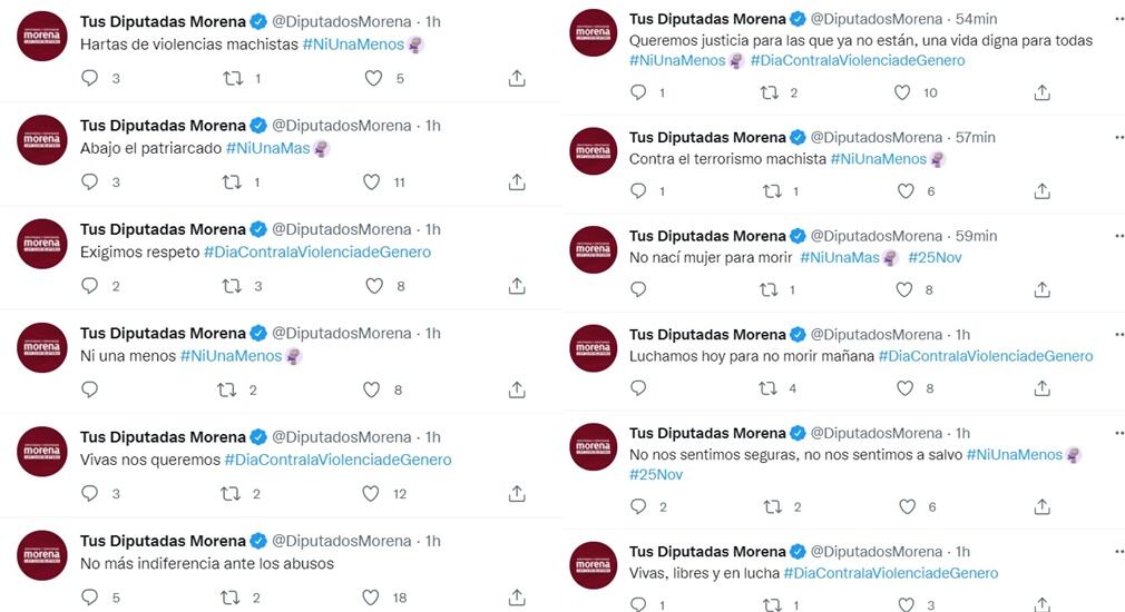 Diputadas de Morena