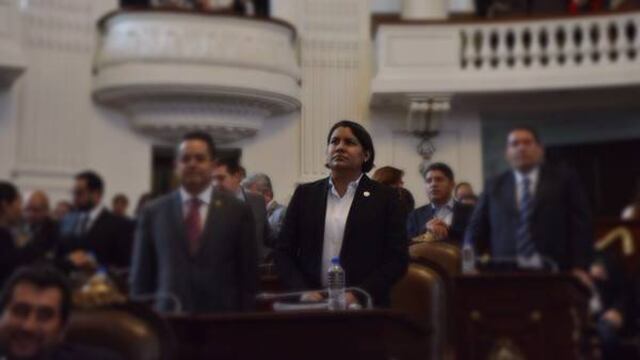 La ombudsperson Perla Gómez Gallardo