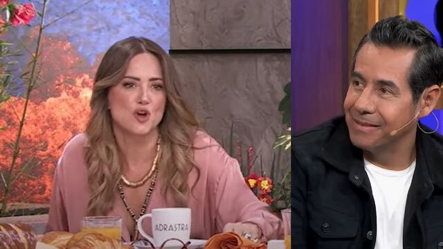 Andrea Legarreta y Yordi Rosado