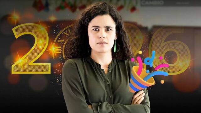 Luisa Alcalde manda mensaje de Año Nuevo