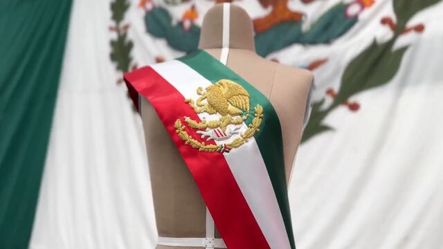 Banda presidencial de Claudia Sheinbaum