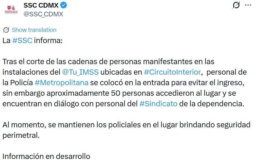 Trabajadores del IMSS