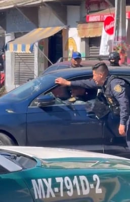 Motociclista apuñala a hombre en Iztapalapa