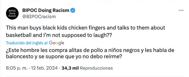 Por comprar pollo frito a una familia afroamericana tuden a Joe Biden en redes sociales