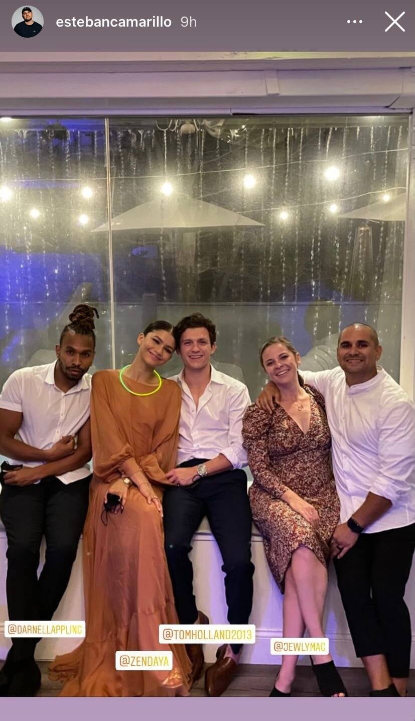 Tom Holland y Zendaya