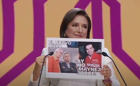 Xóchitl Gálvez contra Jorge Álvarez Máynez