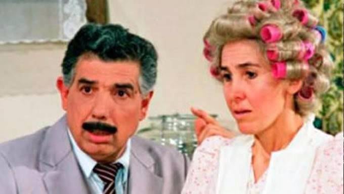 Florinda Meza y Rubén Aguirre