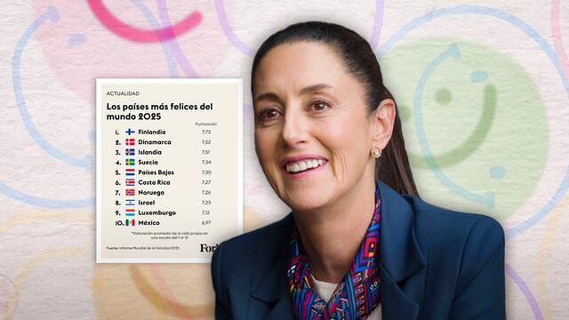 Claudia Sheinbaum presume estudio donde México resulta uno de los países “más felices” en el mundo