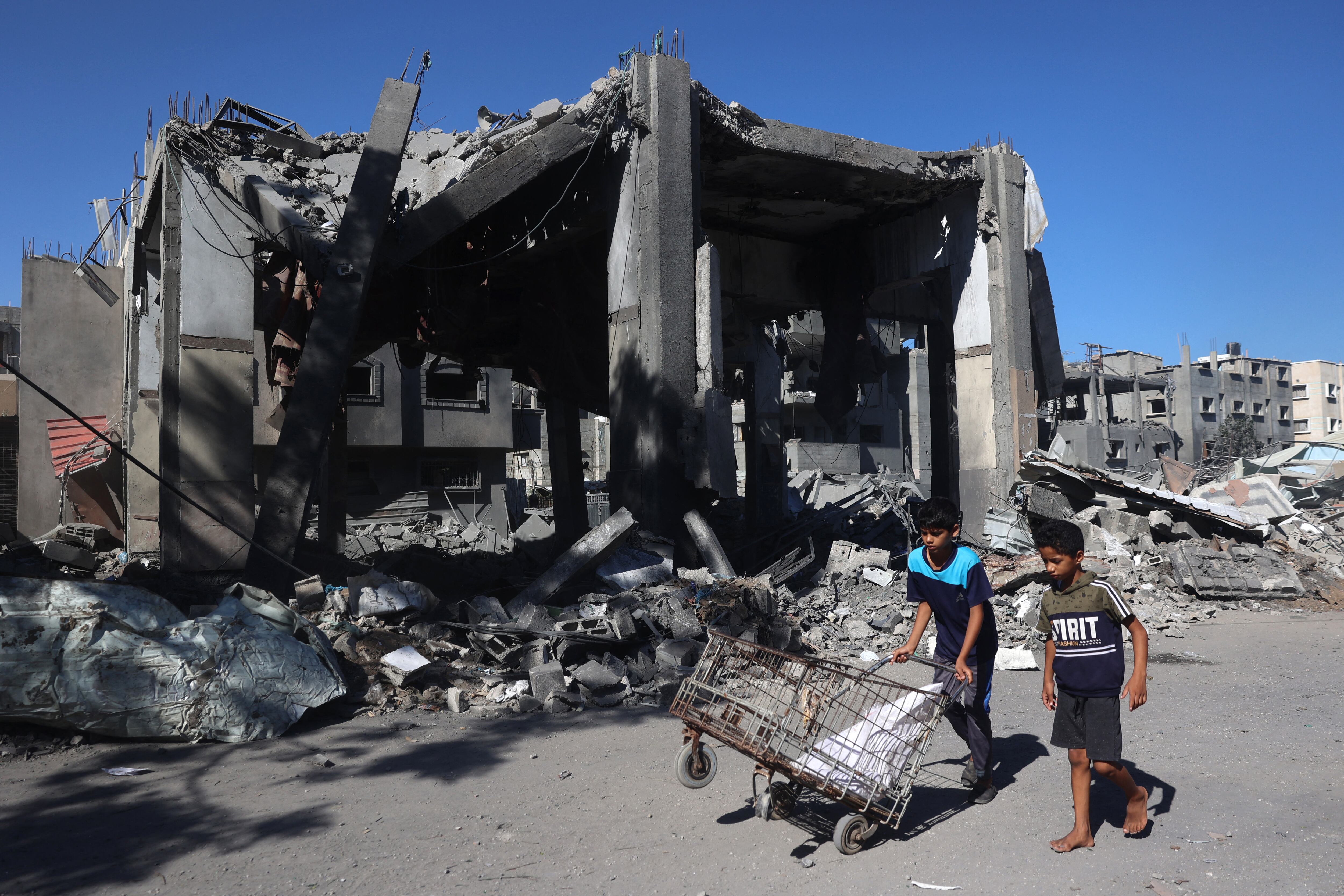 Ataque en campo de refugiados de Bureij