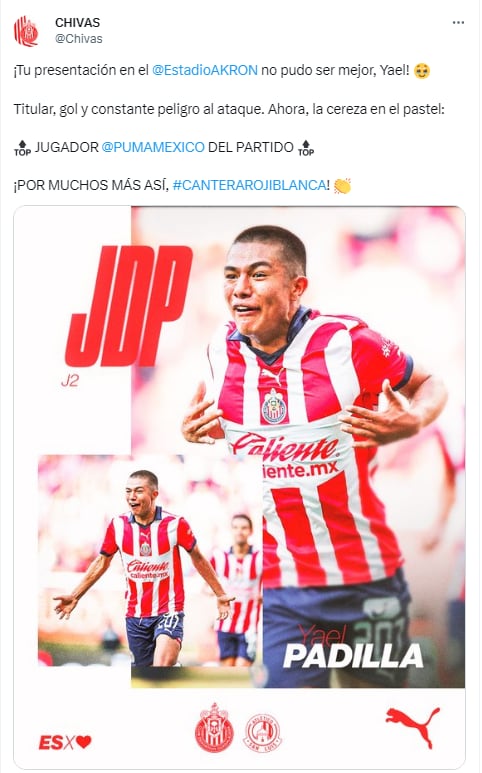 Yael Padilla, Chivas