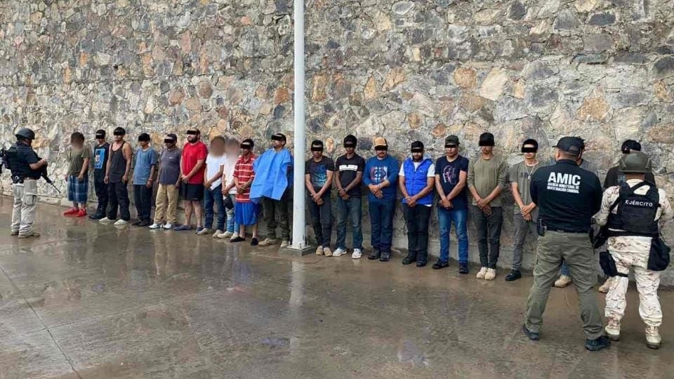 Niños sicarios y otros detenidos en operativo de Sonora