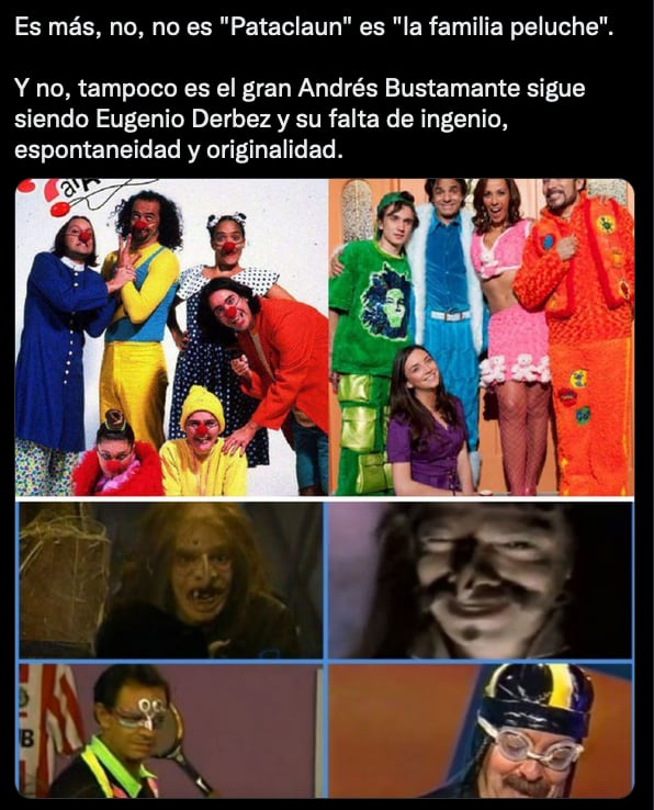 Eugenio Derbez vs Andrés Bustamante.