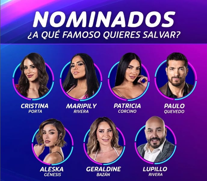 La casa de los famosos 2024, nominados