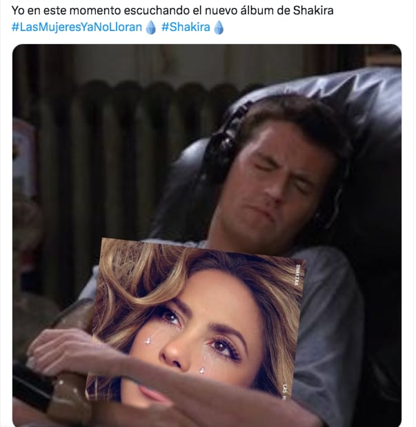Memes del nuevo disco de Shakira