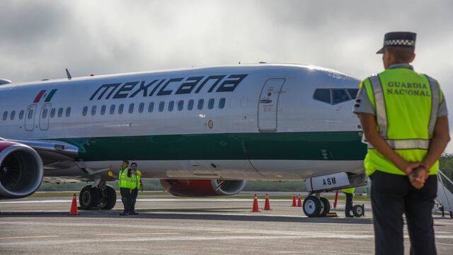 Después de un mes de suspensión, Mexicana de Aviación retomó sus vuelos a Campeche